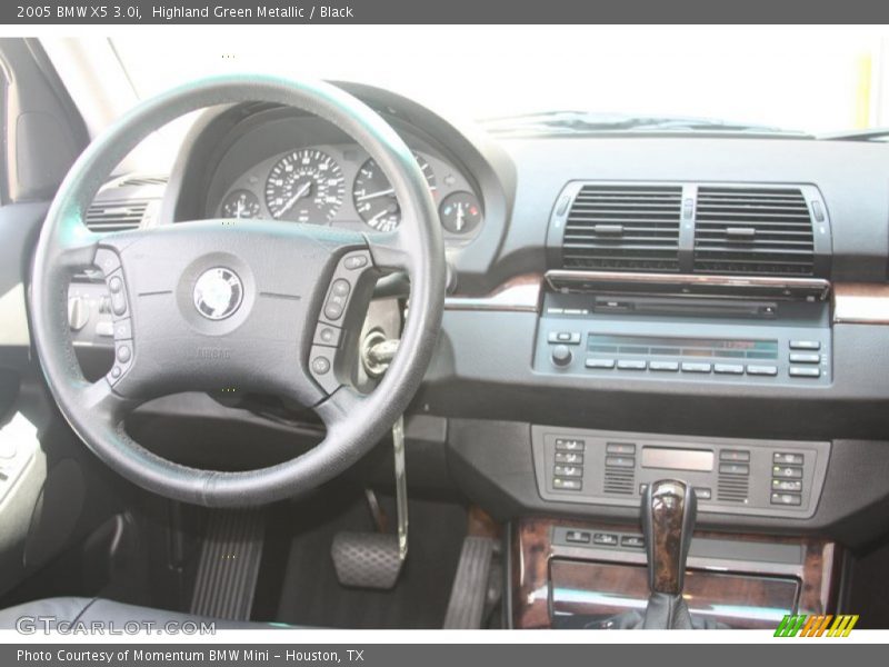 Highland Green Metallic / Black 2005 BMW X5 3.0i