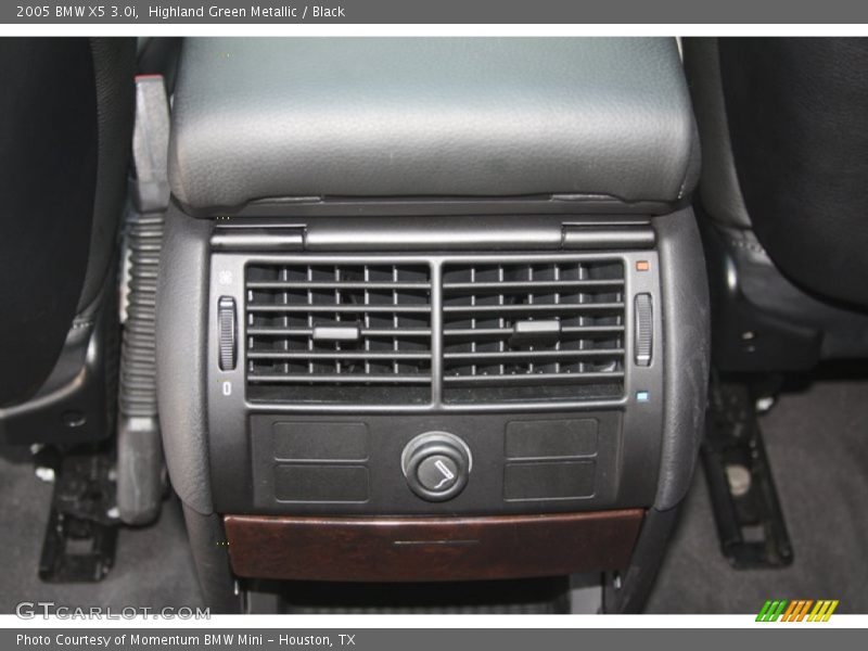 Highland Green Metallic / Black 2005 BMW X5 3.0i