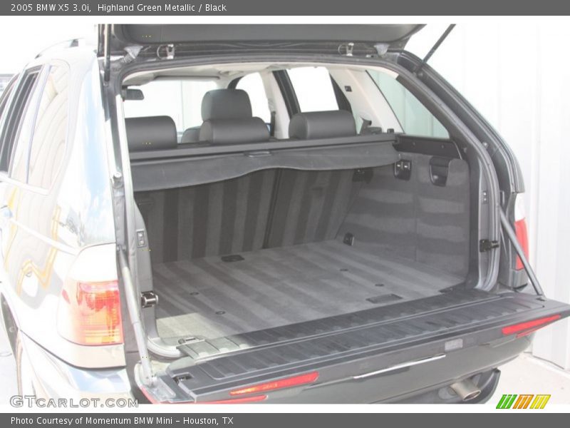 Highland Green Metallic / Black 2005 BMW X5 3.0i