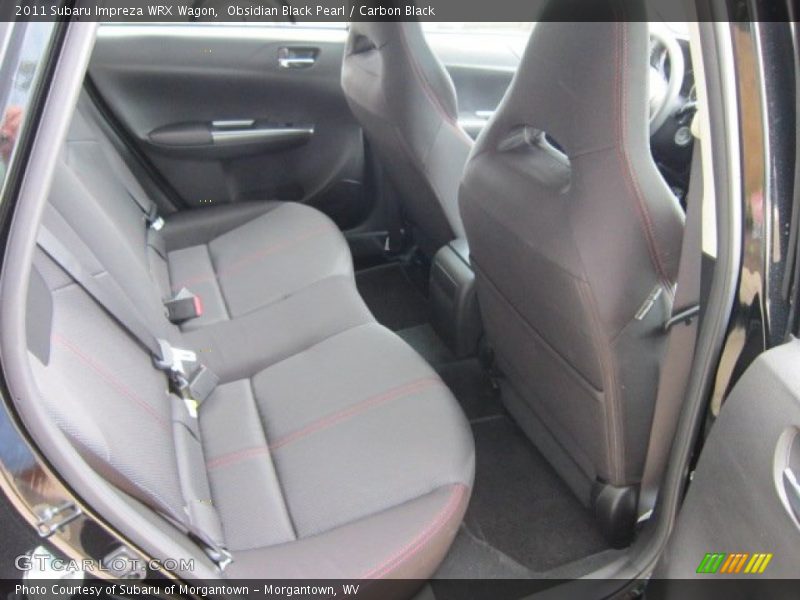  2011 Impreza WRX Wagon Carbon Black Interior