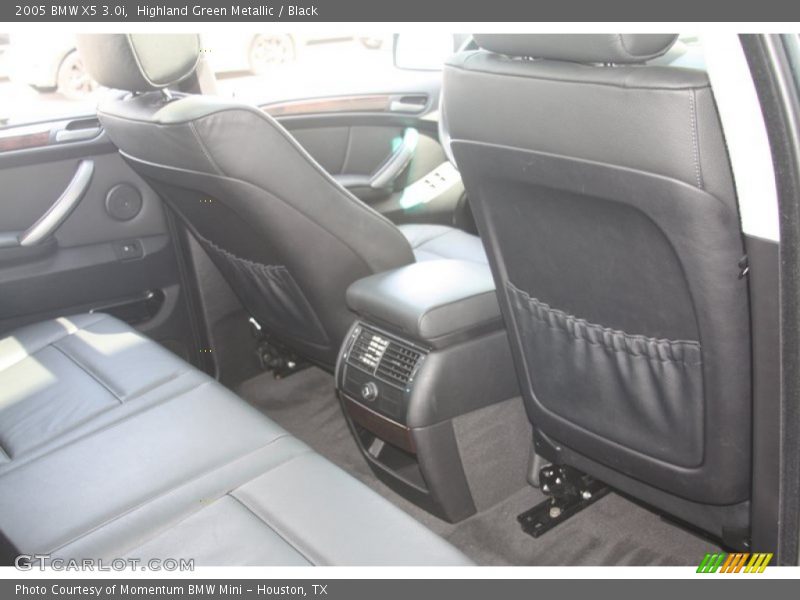 Highland Green Metallic / Black 2005 BMW X5 3.0i