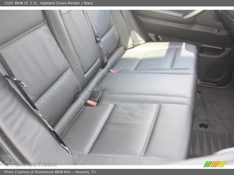 Highland Green Metallic / Black 2005 BMW X5 3.0i