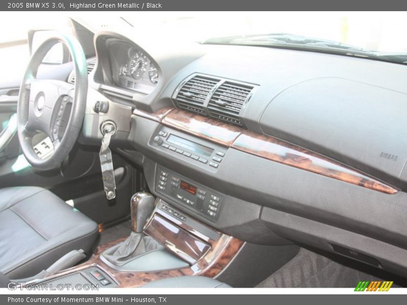 Highland Green Metallic / Black 2005 BMW X5 3.0i
