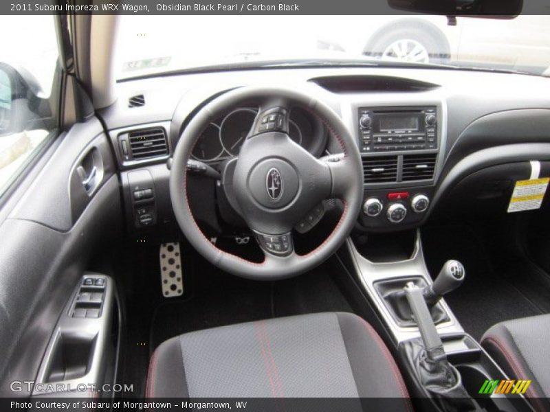 Obsidian Black Pearl / Carbon Black 2011 Subaru Impreza WRX Wagon