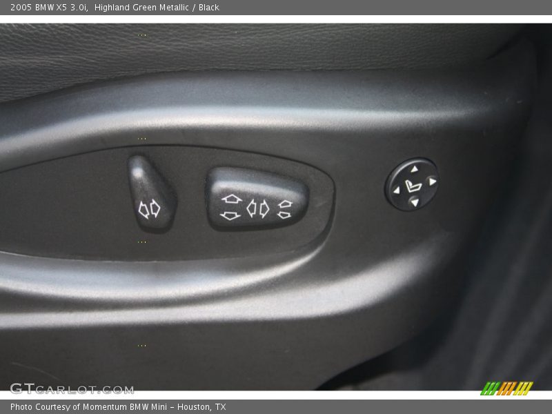 Highland Green Metallic / Black 2005 BMW X5 3.0i
