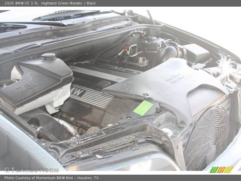 Highland Green Metallic / Black 2005 BMW X5 3.0i