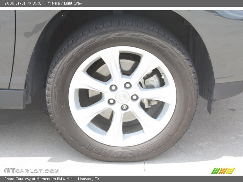 Flint Mica / Light Gray 2008 Lexus RX 350