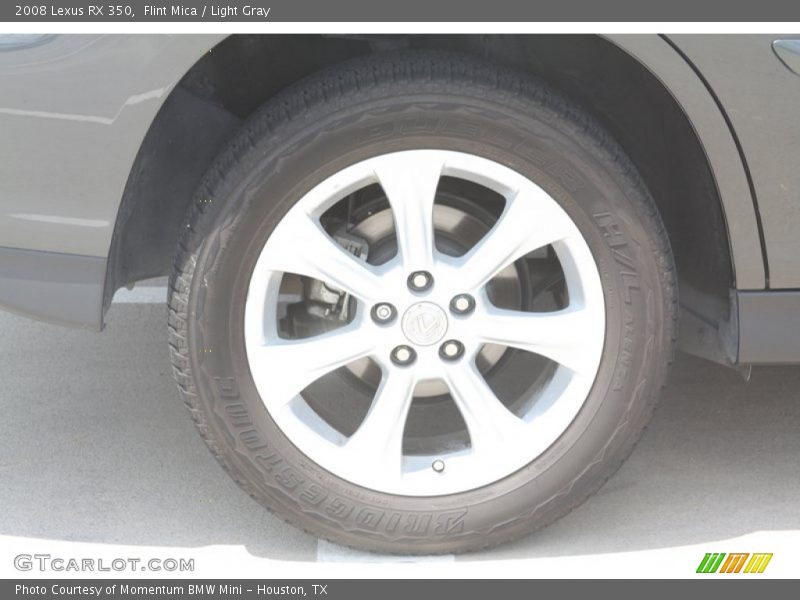 Flint Mica / Light Gray 2008 Lexus RX 350