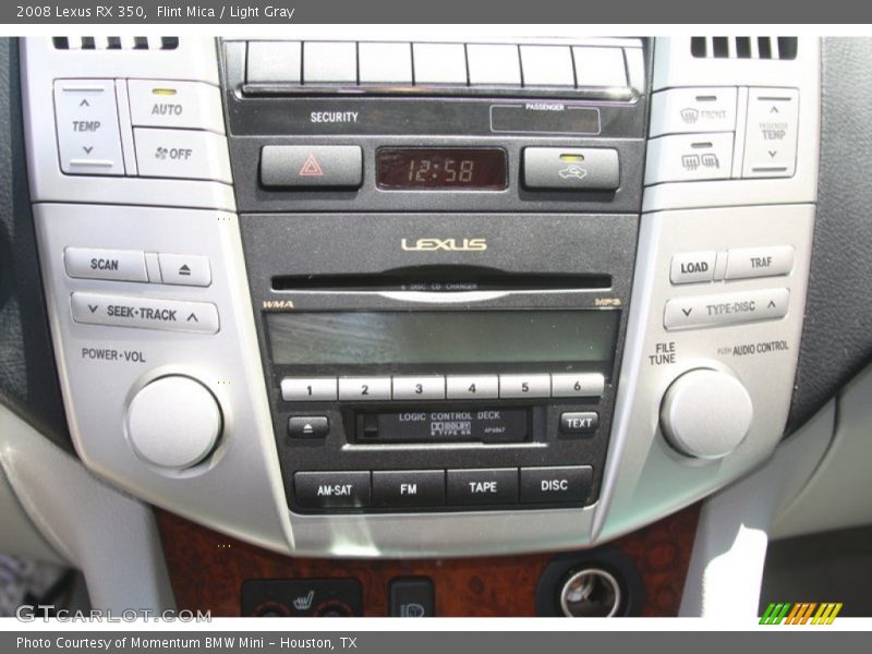 Flint Mica / Light Gray 2008 Lexus RX 350