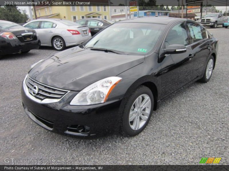 Super Black / Charcoal 2012 Nissan Altima 3.5 SR