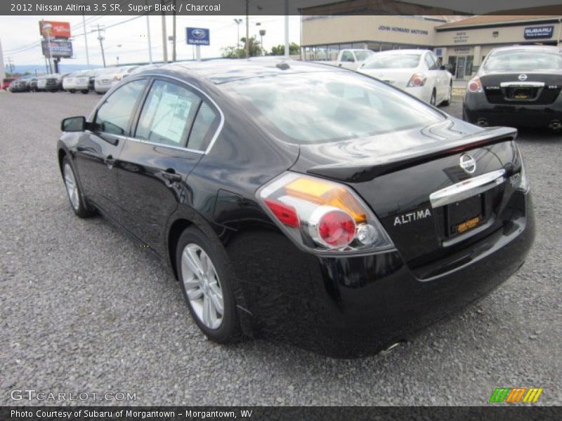 Super Black / Charcoal 2012 Nissan Altima 3.5 SR
