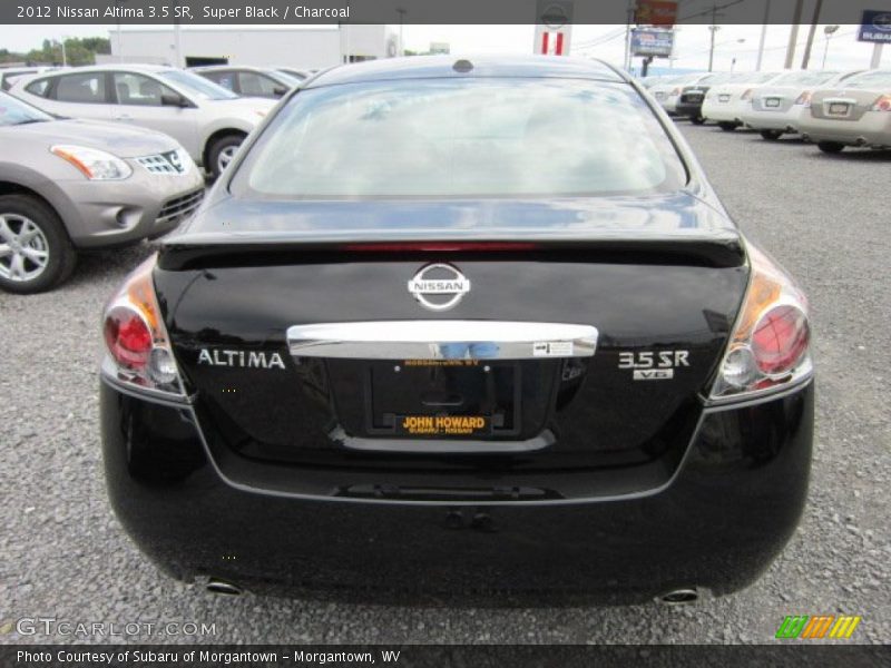 Super Black / Charcoal 2012 Nissan Altima 3.5 SR
