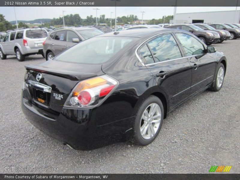 Super Black / Charcoal 2012 Nissan Altima 3.5 SR