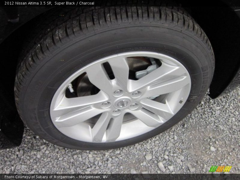 Super Black / Charcoal 2012 Nissan Altima 3.5 SR