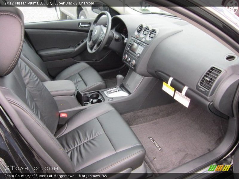  2012 Altima 3.5 SR Charcoal Interior