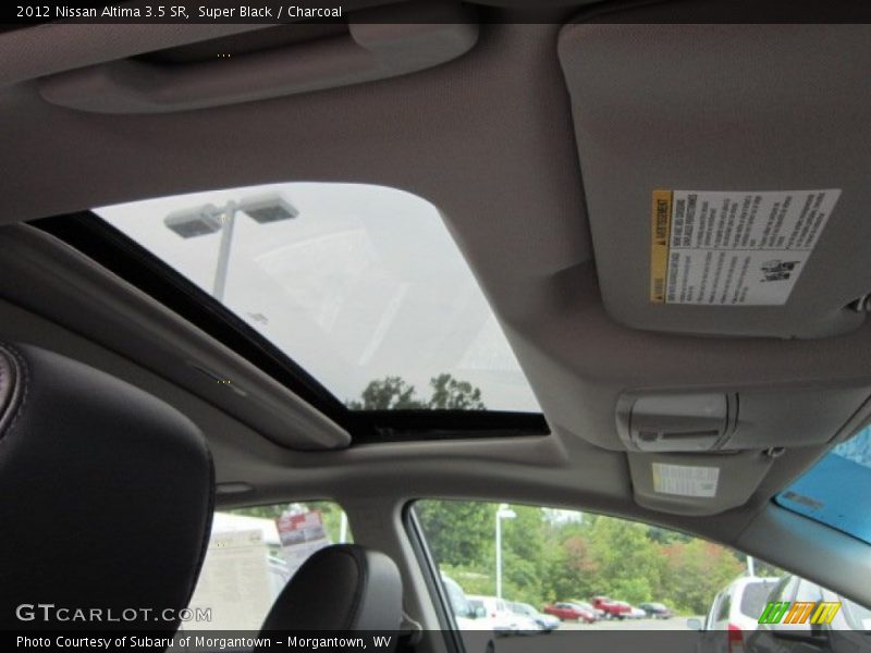 Super Black / Charcoal 2012 Nissan Altima 3.5 SR