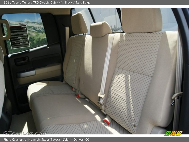 Black / Sand Beige 2011 Toyota Tundra TRD Double Cab 4x4
