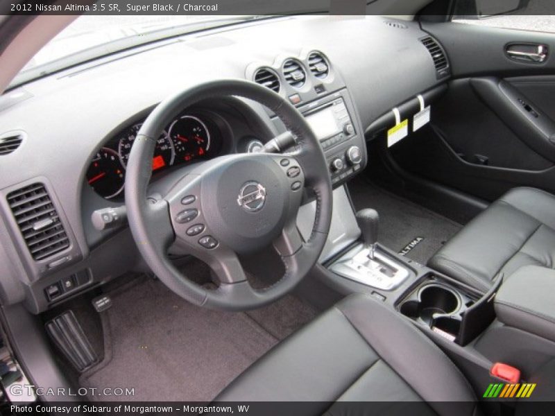  2012 Altima 3.5 SR Charcoal Interior