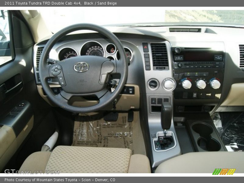 Black / Sand Beige 2011 Toyota Tundra TRD Double Cab 4x4