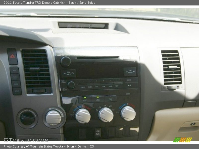 Black / Sand Beige 2011 Toyota Tundra TRD Double Cab 4x4