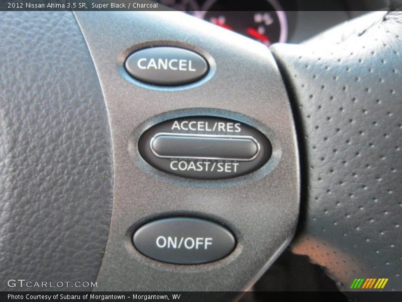 Super Black / Charcoal 2012 Nissan Altima 3.5 SR