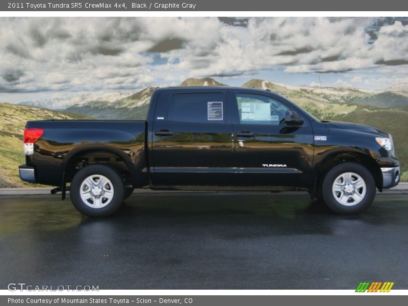Black / Graphite Gray 2011 Toyota Tundra SR5 CrewMax 4x4