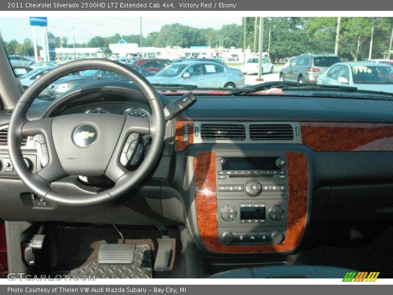 Dashboard of 2011 Silverado 2500HD LTZ Extended Cab 4x4