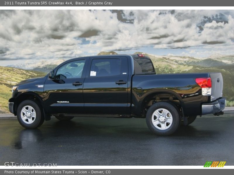 Black / Graphite Gray 2011 Toyota Tundra SR5 CrewMax 4x4