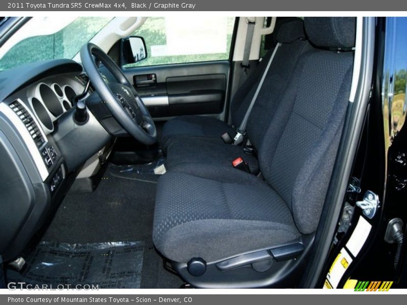 Black / Graphite Gray 2011 Toyota Tundra SR5 CrewMax 4x4