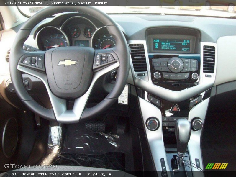 Dashboard of 2012 Cruze LT