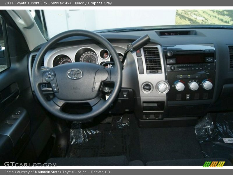 Black / Graphite Gray 2011 Toyota Tundra SR5 CrewMax 4x4