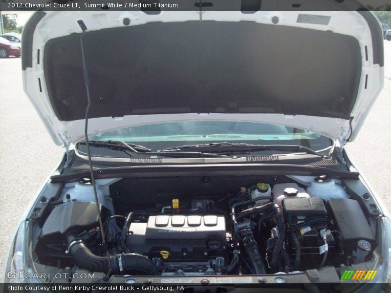Summit White / Medium Titanium 2012 Chevrolet Cruze LT