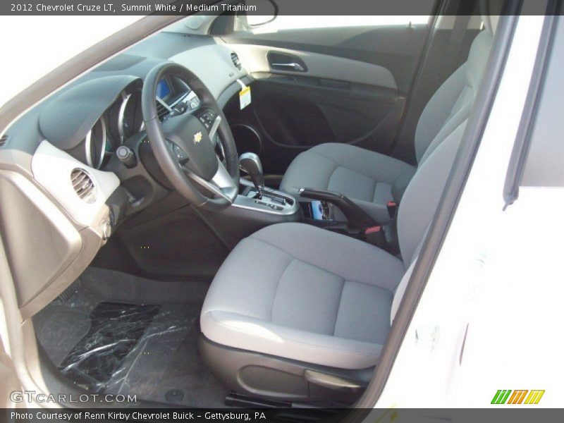  2012 Cruze LT Medium Titanium Interior