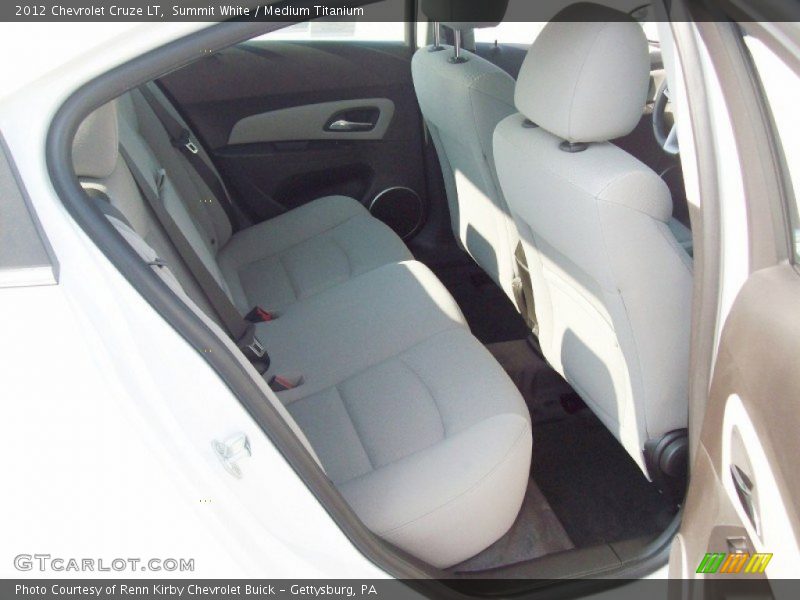 Summit White / Medium Titanium 2012 Chevrolet Cruze LT
