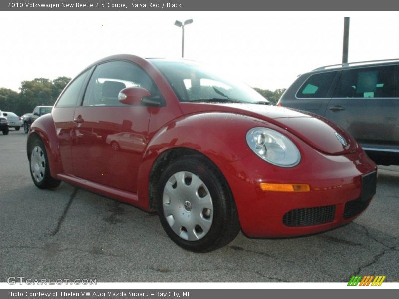 Salsa Red / Black 2010 Volkswagen New Beetle 2.5 Coupe