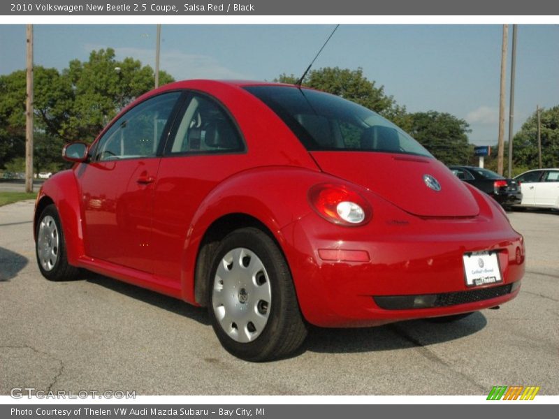Salsa Red / Black 2010 Volkswagen New Beetle 2.5 Coupe