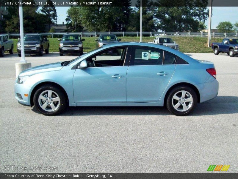  2012 Cruze LT Ice Blue Metallic