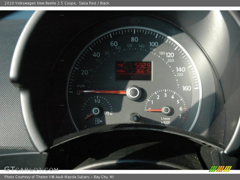 Salsa Red / Black 2010 Volkswagen New Beetle 2.5 Coupe