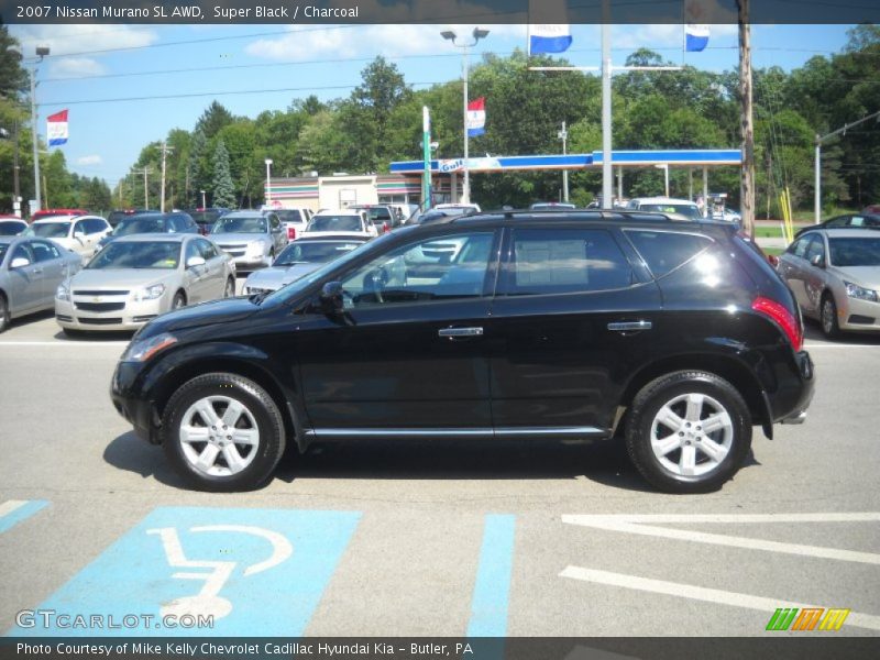 Super Black / Charcoal 2007 Nissan Murano SL AWD
