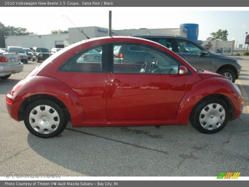 Salsa Red / Black 2010 Volkswagen New Beetle 2.5 Coupe