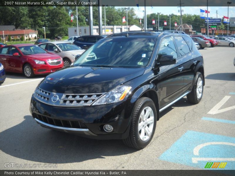 Super Black / Charcoal 2007 Nissan Murano SL AWD
