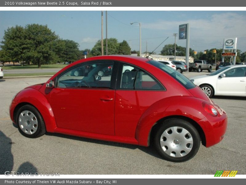 Salsa Red / Black 2010 Volkswagen New Beetle 2.5 Coupe