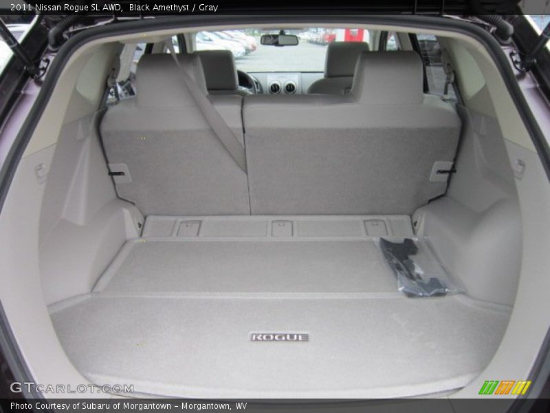 Black Amethyst / Gray 2011 Nissan Rogue SL AWD