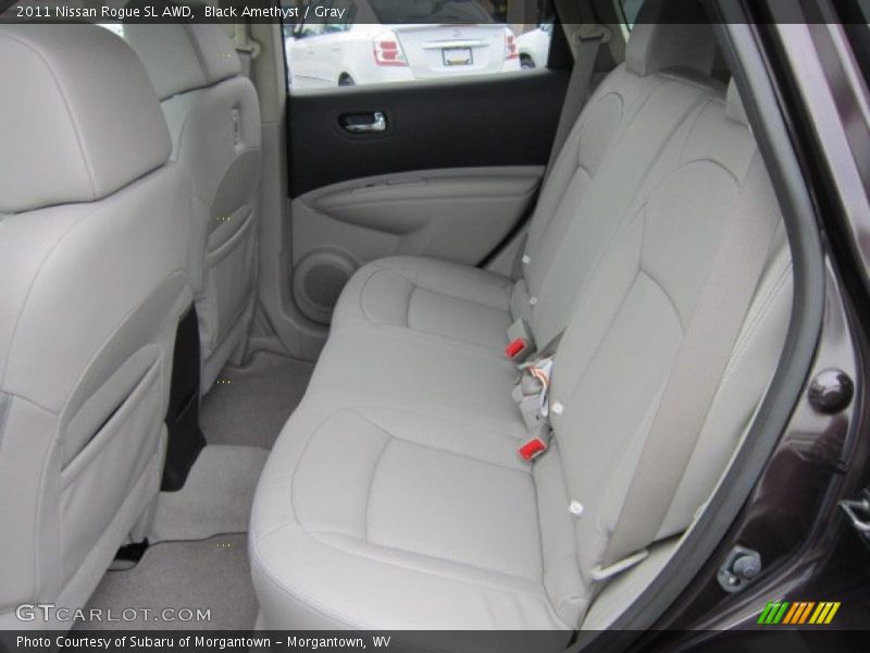 Black Amethyst / Gray 2011 Nissan Rogue SL AWD