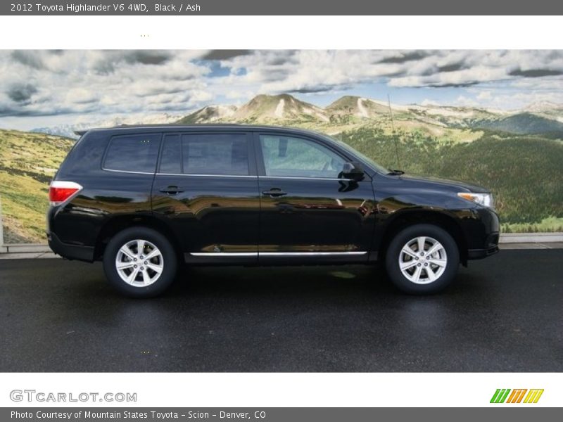 Black / Ash 2012 Toyota Highlander V6 4WD