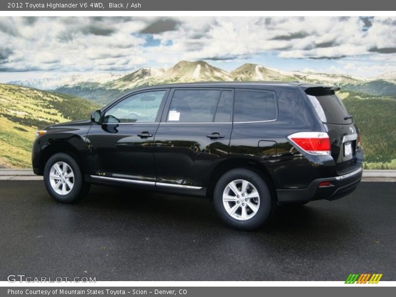 Black / Ash 2012 Toyota Highlander V6 4WD
