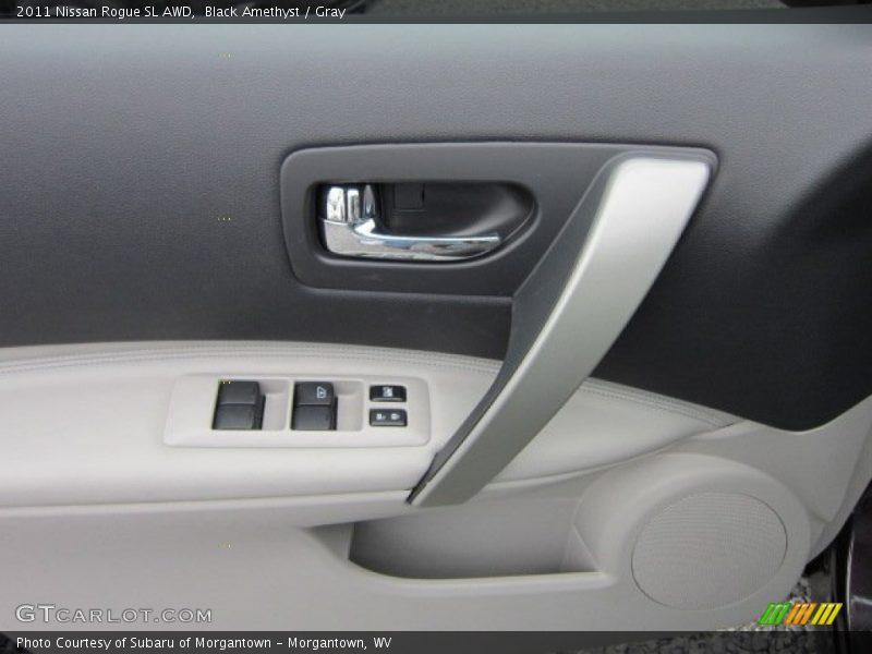 Black Amethyst / Gray 2011 Nissan Rogue SL AWD