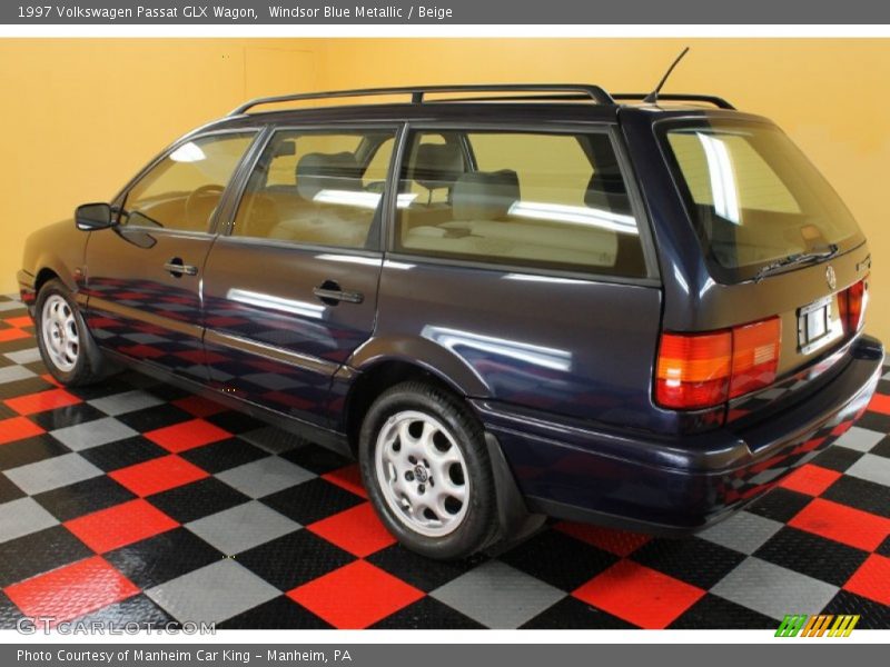 Windsor Blue Metallic / Beige 1997 Volkswagen Passat GLX Wagon