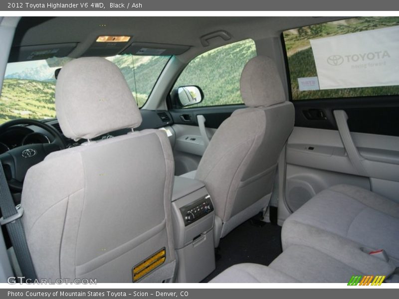 Black / Ash 2012 Toyota Highlander V6 4WD