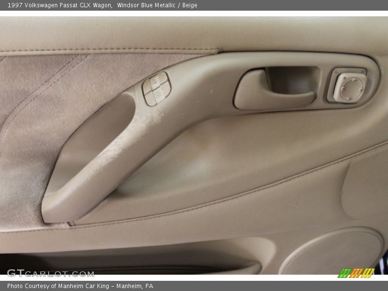 Windsor Blue Metallic / Beige 1997 Volkswagen Passat GLX Wagon